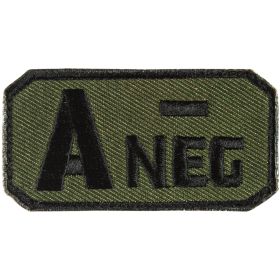 A NEG (-) Patch (Option: ) PATCH  OLIVE DRAB / BLACK  6 PACK)