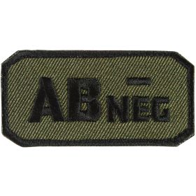 AB NEG (-) PATCH (Option: ) PATCH  OLIVE DRAB / BLACK  6 PACK)