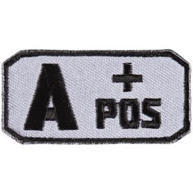 B POS (+) PATCH (Option: GREY / BLACK  6 PACK)