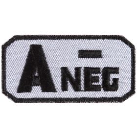 AB POS (+) PATCH (Option: GREY / BLACK  6 PACK)