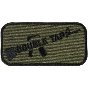 DOUBLE TAP PATCH (Option: OLIVE DRAB  6 PACK)