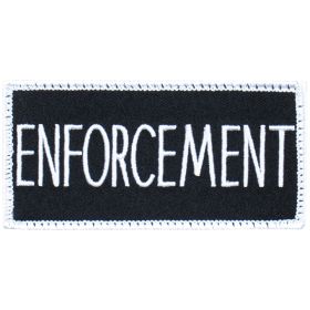 ENFORCEMENT ID PATCH 2" X 4" (Option: SWAT  6 PACK)