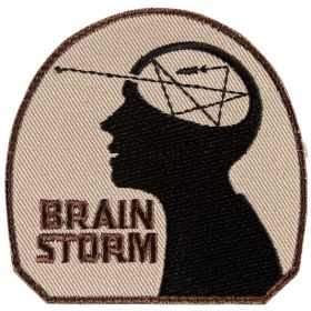 BRAIN STORM PATCH (Option: KHAKI  6 PACK)