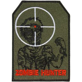 ZOMBIE HUNTER PATCH (Option: OLIVE DRAB  6 PACK)