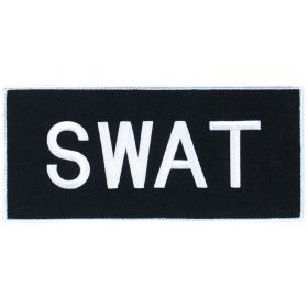 ENFORCEMENT ID PATCH 4" X 9" (Option: SWAT  6 PACK)