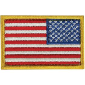 USA FLAG PATCH (Option: COYOTE  RIGHT FACE  6 PACK)